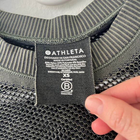 Athleta Oxygen Tank Green Size XS - Picture 3 of 3